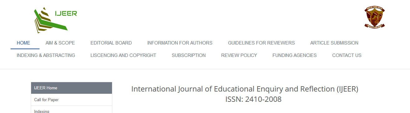 international journal of educational research review (ijere)